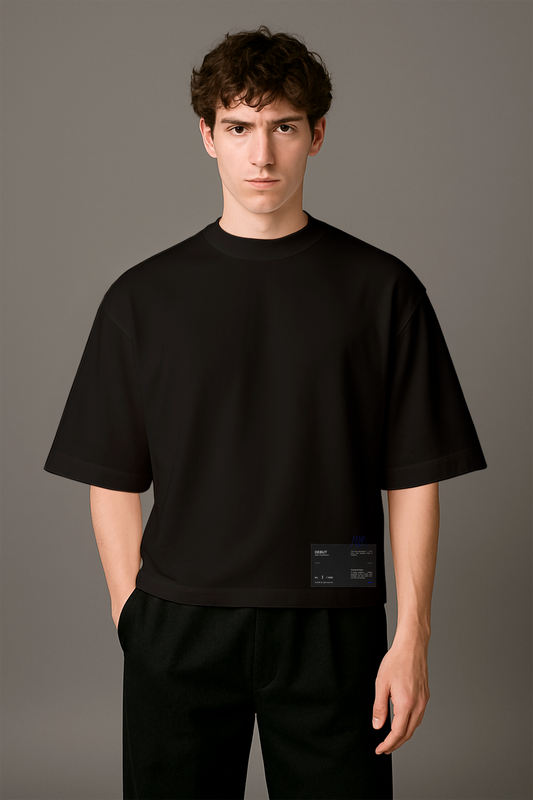Debut, Short Sleeve T-Shirt, Black