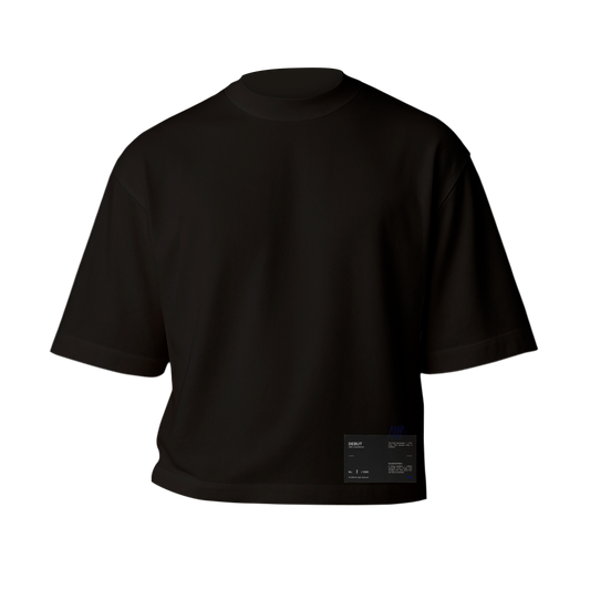 Debut, Short Sleeve T-Shirt, Black