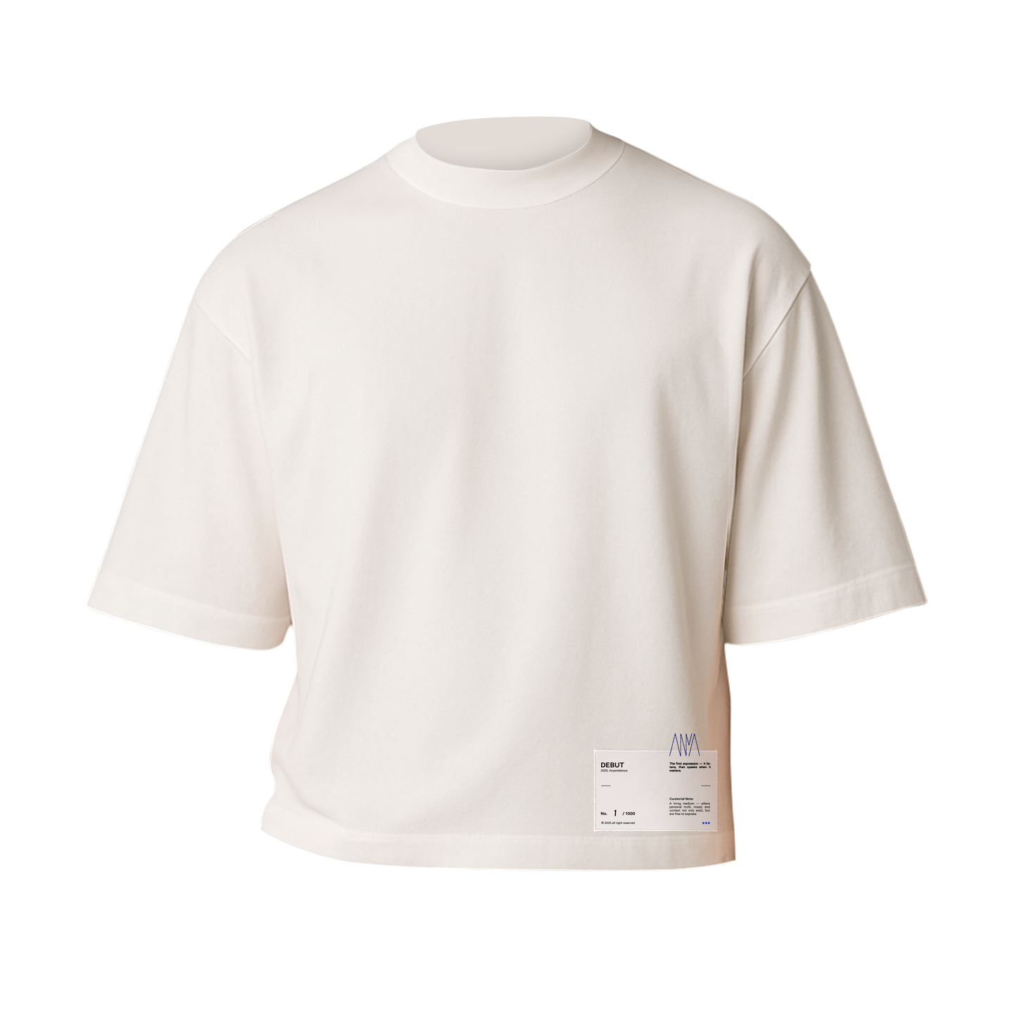 Debut, Short Sleeve T-Shirt, White